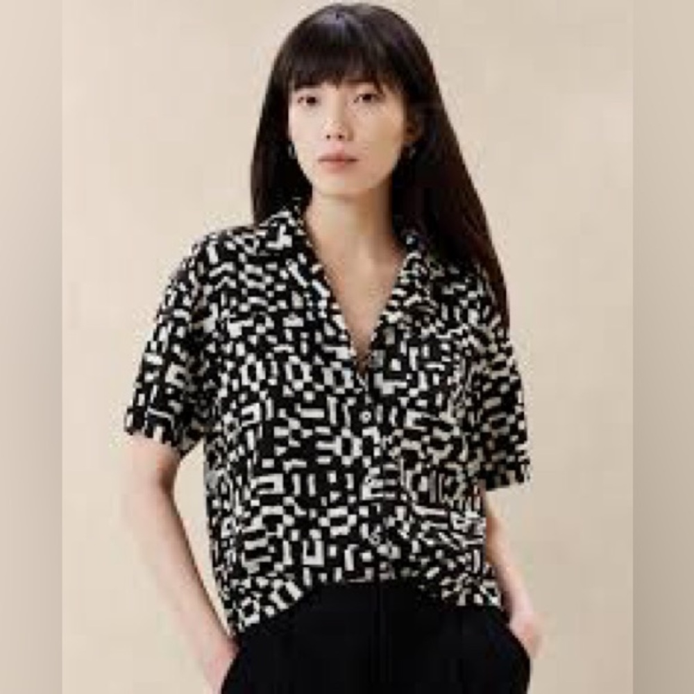 Linen Blend Top